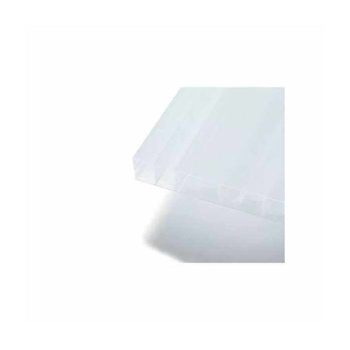 Сотовый поликарбонат 6 мм ROYALPLAST 2-UV премиум белый 2100х6000 мм