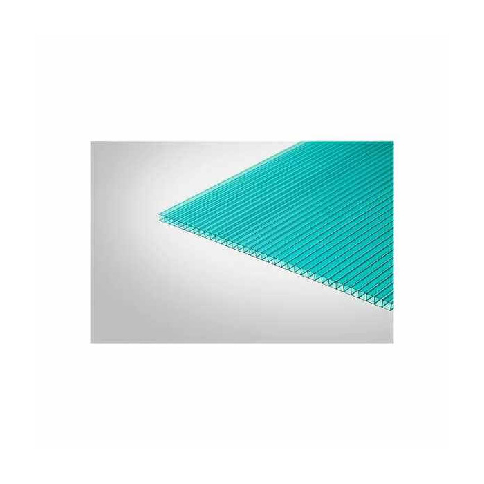 Сотовый поликарбонат 8 мм КОЛИБРИ бирюза 2100х12000 мм
